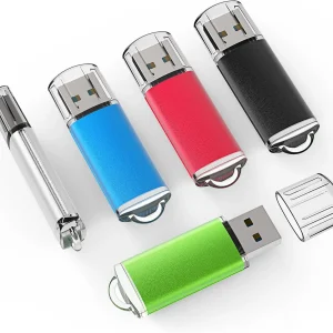 5 Pack 32GB USB Flash Drives  for Digital Files