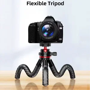 Octopus phone holder, wireless selfie stick
