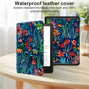 PU Leather Case with Auto Sleep and Wake for Kindle Paperwhite 12th Gen 2024 7inch for Kindle Colorsoft