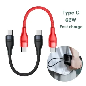 25cm 66W Type C To Type C
