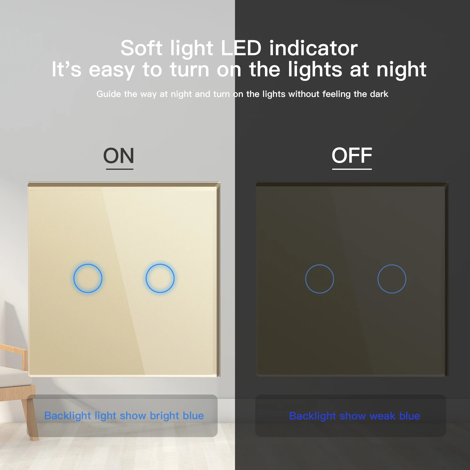 BSEED Touch Screen Light Switches - Image 2