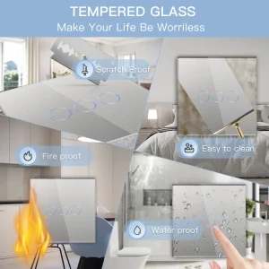 BSEED Touch Screen Light Switches - Thumbnail Image 4