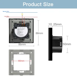 BSEED Touch Screen Light Switches - Thumbnail Image 6