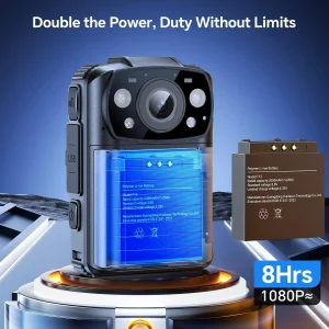 BOBLOV KJ26 2K Body Camera - Thumbnail Image 2
