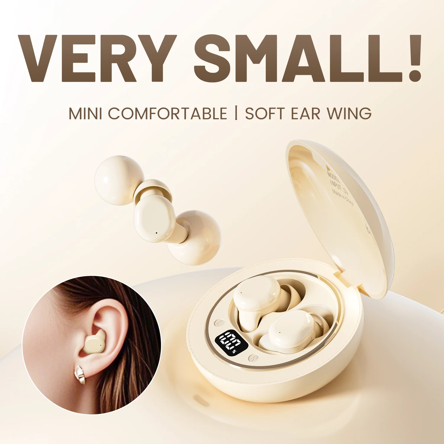 SK49 Bluetooth Wireless Earbuds Sleep Earphones - Image 1