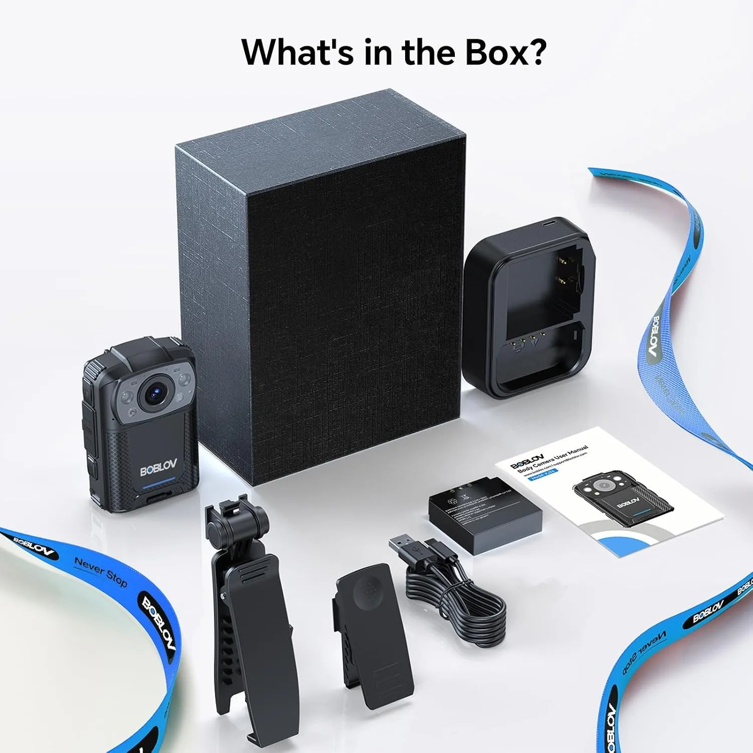 BOBLOV KJ26 2K Body Camera - Image 8