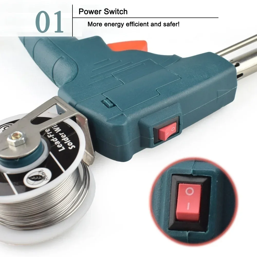 Automatic Soldering Gun 60W Handheld Soldering Iron - Image 3
