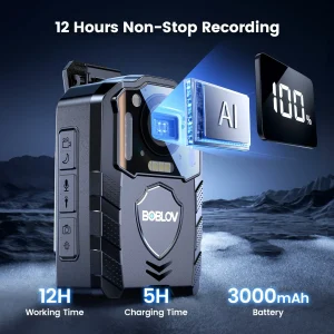 BOBLOV KJ25 1080P Body Camera - Thumbnail Image 2