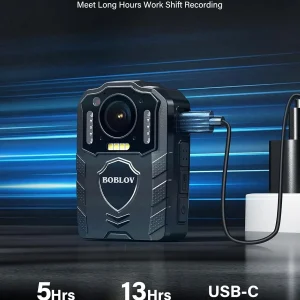 BOBLOV KJ25 1080P Body Camera - Thumbnail Image 4