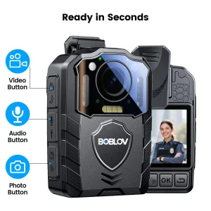 BOBLOV KJ25 1080P Body Camera