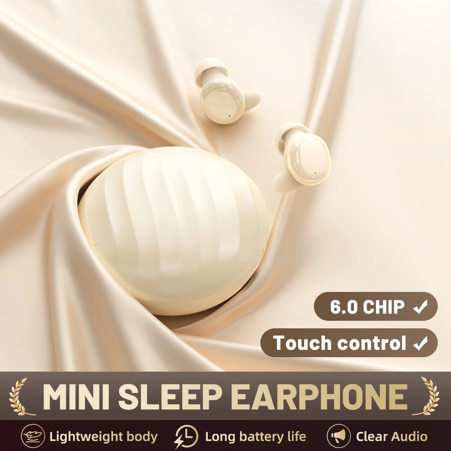 SK49 Bluetooth Wireless Earbuds Sleep Earphones - Image 3