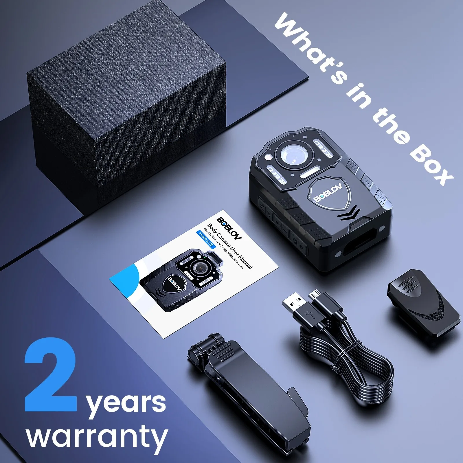 BOBLOV KJ25 1080P Body Camera - Image 8